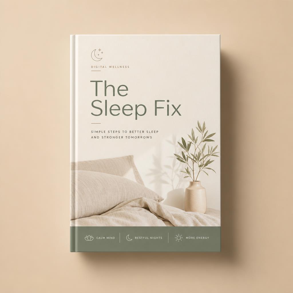 The Sleep Fix digital guide cover